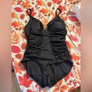 Tropical Escape NWT one piece bathing suit